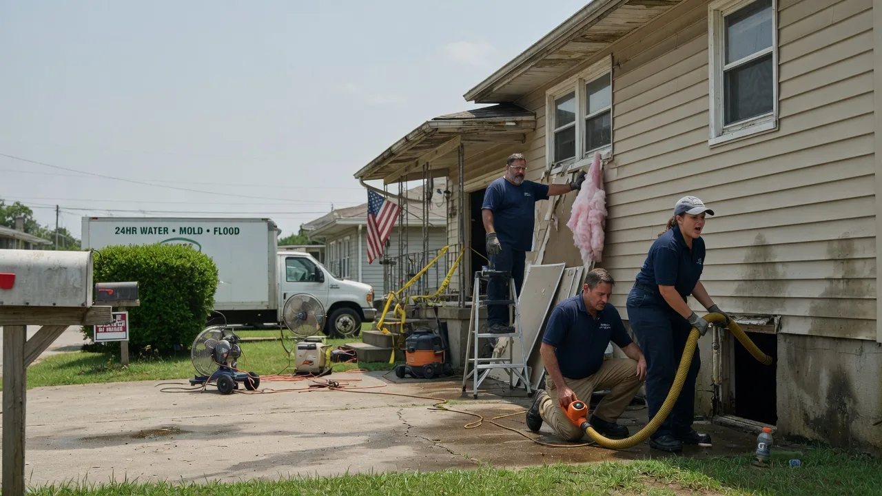 Water Damage Repair in Jeffersonville, IN near me